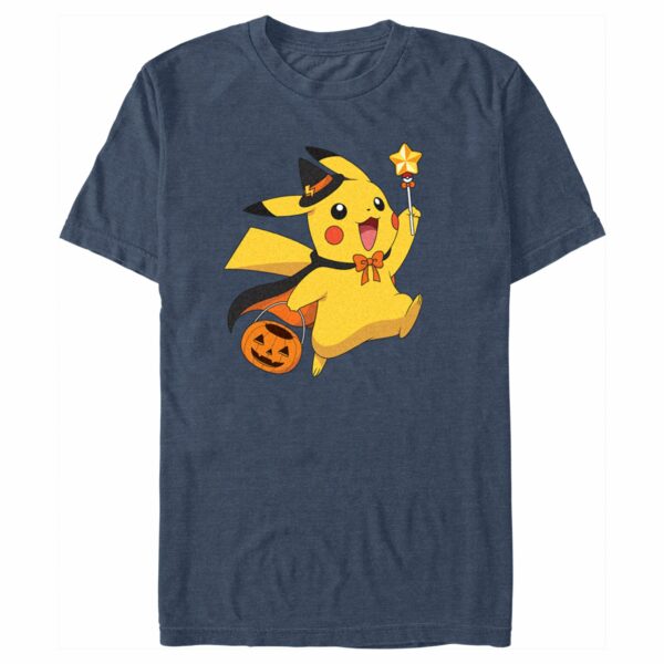 Men’s Pokemon Halloween Pikachu Wizard Costume T-Shirt