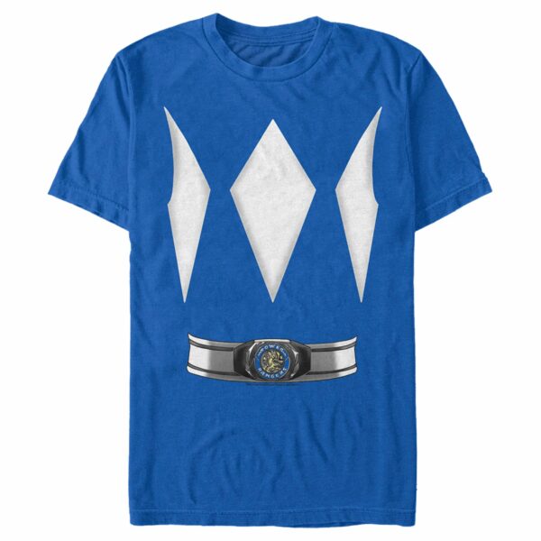 Men’s Power Rangers Blue Ranger Costume Tee T-Shirt