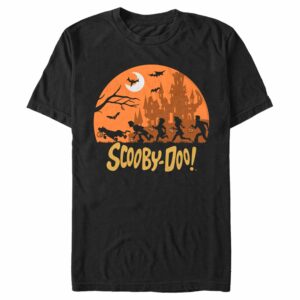 Men’s Scooby Doo Moon Silhouette Chase T-Shirt