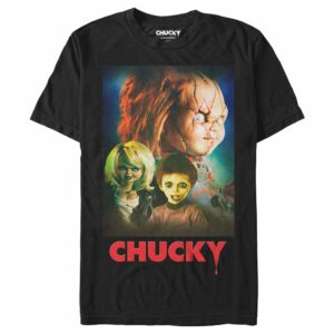 Men’s Seed of Chucky Family Poster T-Shirt