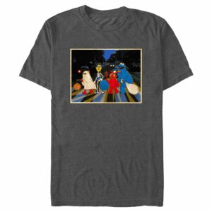 Men’s Sesame Street Halloween Abbey Road T-Shirt