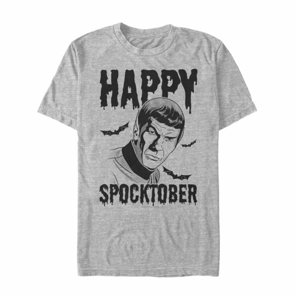 Men’s Star Trek Halloween Happy Spocktober T-Shirt