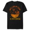 Men’s Star Wars A New Hope Halloween Darth Vader and Death Star Your Lack of Candy is Disturbing T-Shirt
