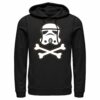 Men’s Star Wars A New Hope Halloween Stormtrooper Crossbones Pull Over Hoodie