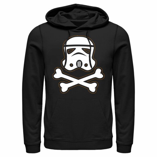 Men’s Star Wars A New Hope Halloween Stormtrooper Crossbones Pull Over Hoodie