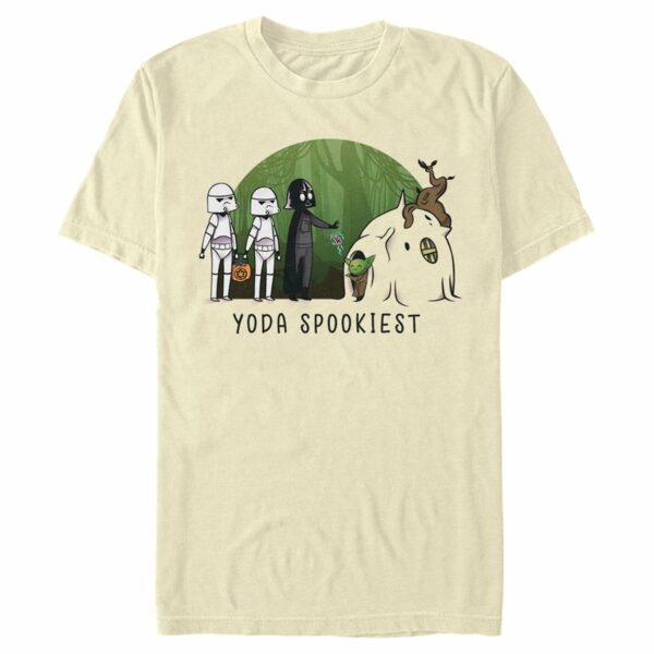 Men’s Star Wars A New Hope Halloween Yoda Spookiest T-Shirt