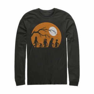 Men’s Star Wars Halloween Characters Trick or Treat Long Sleeve Shirt