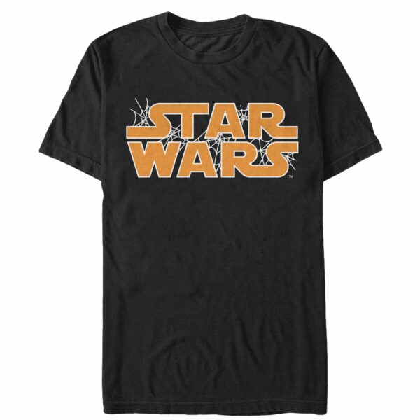 Men’s Star Wars Halloween Cobweb Logo T-Shirt