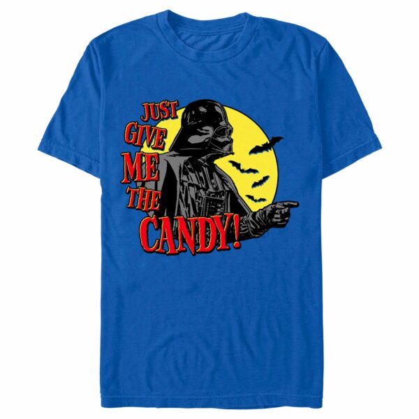 Men’s Star Wars Halloween Darth Vader Just Give Me the Candy T-Shirt