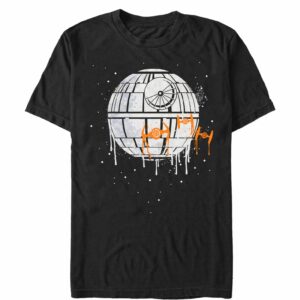 Men’s Star Wars Halloween Death Star Drip T-Shirt