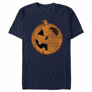 Men’s Star Wars Halloween Death Star Jack-O’-Lantern T-Shirt