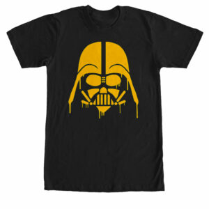 Men’s Star Wars Halloween Dripping Darth Vader Helmet T-Shirt