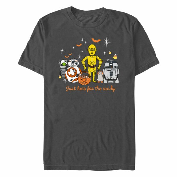 Men’s Star Wars Halloween Here for Treat Friends T-Shirt