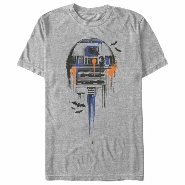 Men’s Star Wars Halloween R2-D2 Bats T-Shirt