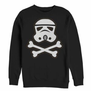 Men’s Star Wars Halloween Stormtrooper Crossbones Sweatshirt