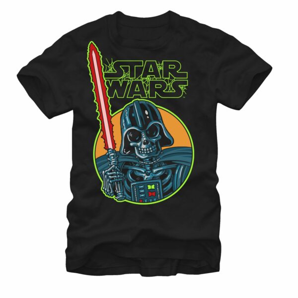 Men’s Star Wars Halloween Vader Skeleton T-Shirt