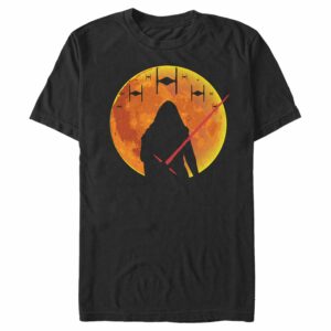 Men’s Star Wars The Force Awakens Halloween Kylo Ren Moon T-Shirt