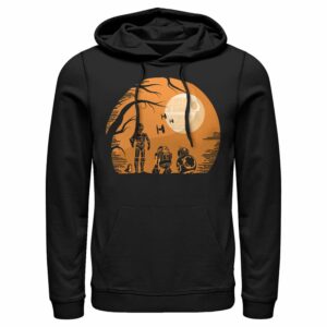 Men’s Star Wars The Last Jedi Halloween Droids Haunting Pull Over Hoodie