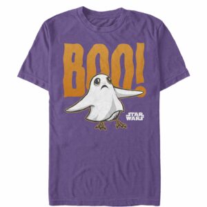 Men’s Star Wars The Last Jedi Halloween Porg Ghost T-Shirt