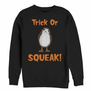 Men’s Star Wars The Last Jedi Halloween Porg Squeak Sweatshirt