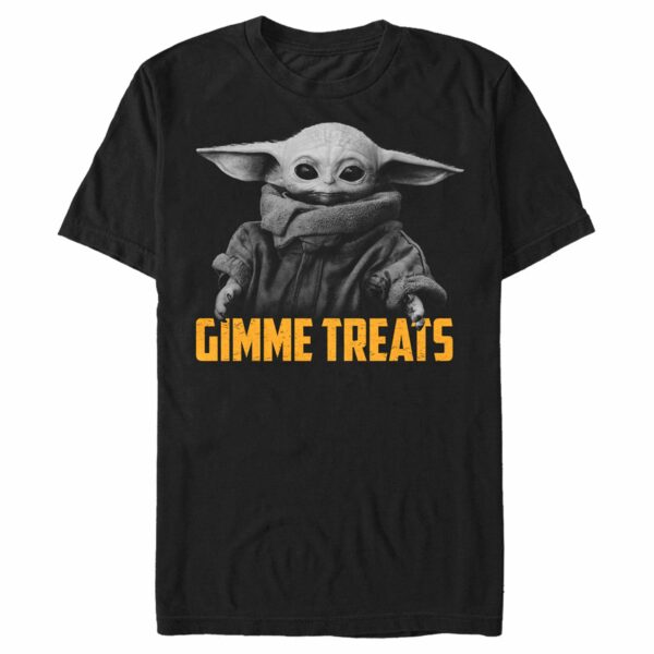 Men’s Star Wars The Mandalorian Halloween Grogu Gimme Treats T-Shirt