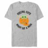 Men’s Star Wars The Mandalorian Halloween Grogu Jack-O’-Lantern Feeling Cute Might Eat a Frog T-Shirt