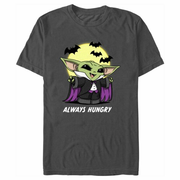 Men’s Star Wars The Mandalorian Halloween Grogu Vampire Costume Always Hungry T-Shirt