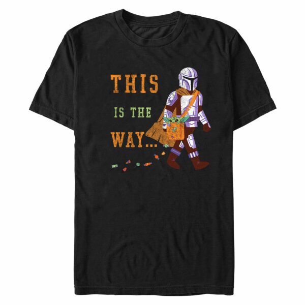 Men’s Star Wars The Mandalorian Halloween This is the Way Treats T-Shirt