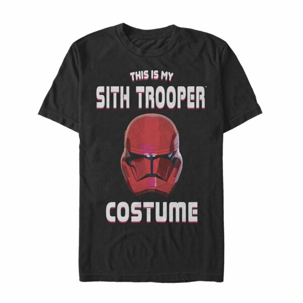 Men’s Star Wars The Rise of Skywalker Halloween Sith Trooper Costume T-Shirt