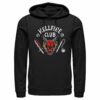 Men’s Stranger Things Hellfire Club Costume Pull Over Hoodie