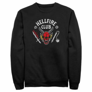 Men’s Stranger Things Hellfire Club Costume Sweatshirt