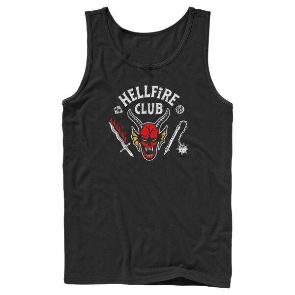 Men’s Stranger Things Hellfire Club Costume Tank Top