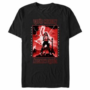 Men’s Stranger Things Rockstar From Hellfire Club Eddie Munson T-Shirt