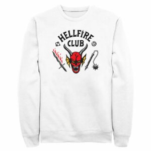 Men’s Stranger Things Welcome to the Hellfire Club Sweatshirt