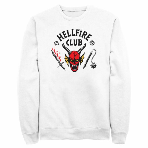 Men’s Stranger Things Welcome to the Hellfire Club Sweatshirt