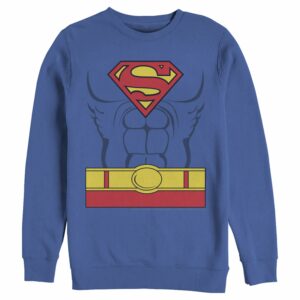 Men’s Superman Hero Costume Sweatshirt