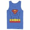 Men’s Superman Hero Costume Tank Top