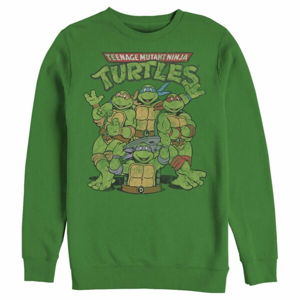 Men’s Teenage Mutant Ninja Turtles Best Friend Shot Sweatshirt