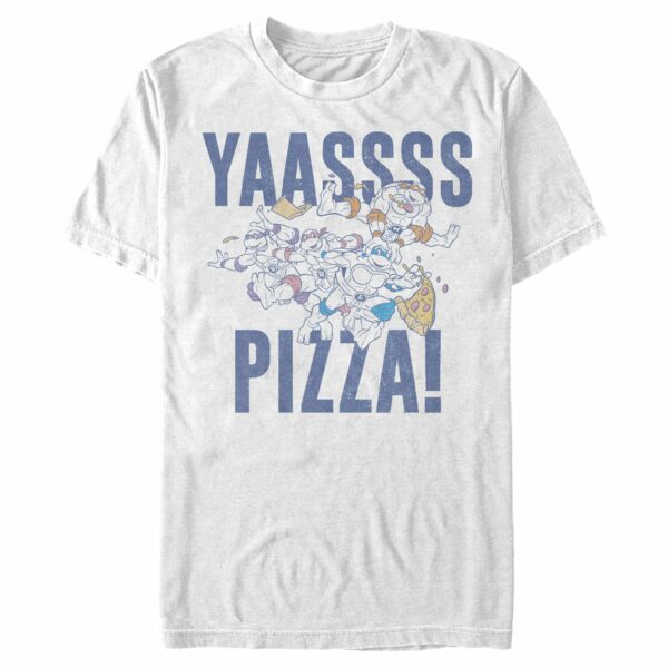 Men’s Teenage Mutant Ninja Turtles Yass Pizza T-Shirt