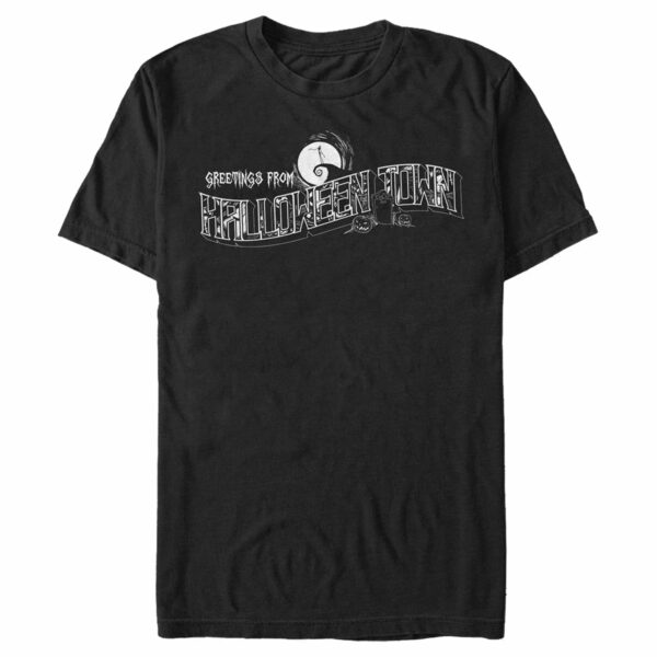 Men’s The Nightmare Before Christmas Greetings from Halloween Town T-Shirt