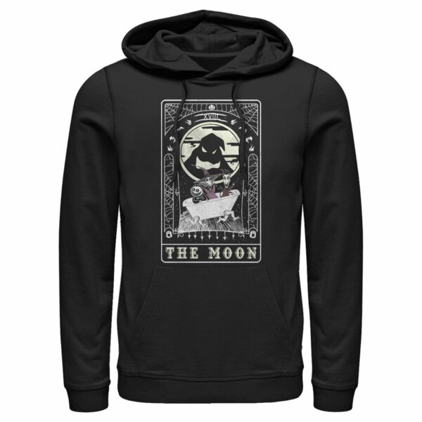 Men’s The Nightmare Before Christmas Halloween Oogie Boogie and his Boys Moon Tarot Card Pull Over Hoodie