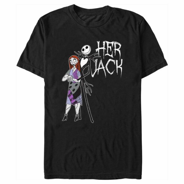 Men’s The Nightmare Before Christmas Her Jack and Sally T-Shirt