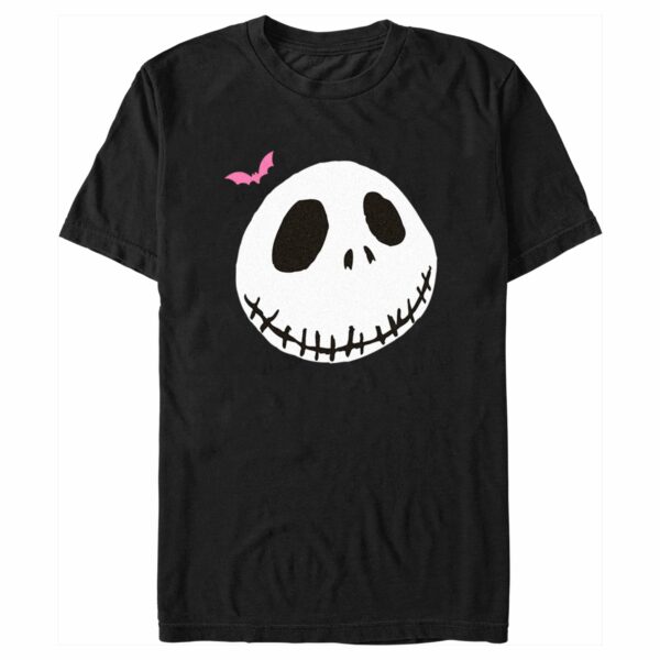 Men’s The Nightmare Before Christmas Jack Face Pink Bat T-Shirt