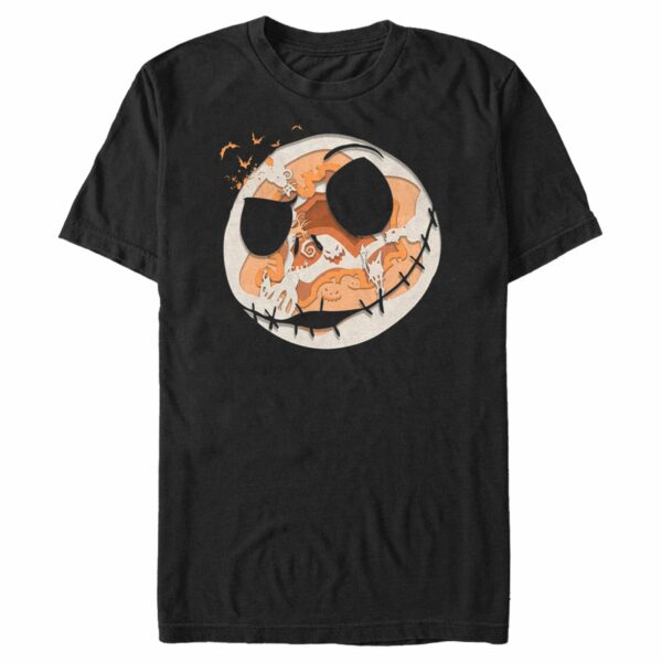 Men’s The Nightmare Before Christmas Jack Skellington Halloween Scene T-Shirt