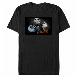 Men’s The Nightmare Before Christmas Jack and Sally Such a Scream T-Shirt