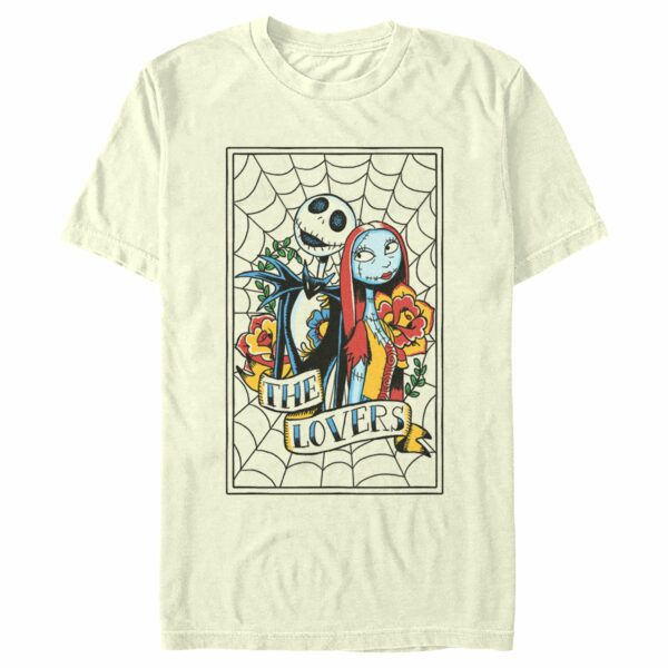 Men’s The Nightmare Before Christmas Jack and Sally The Lovers Tattoo T-Shirt