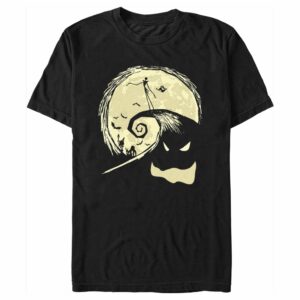 Men’s The Nightmare Before Christmas Oogie Boogie Mountain Scene T-Shirt