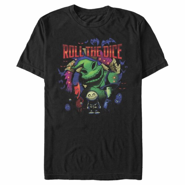 Men’s The Nightmare Before Christmas Oogie Boogie Roll the Dice T-Shirt