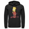Men’s The Simpsons Devil Bart Pull Over Hoodie