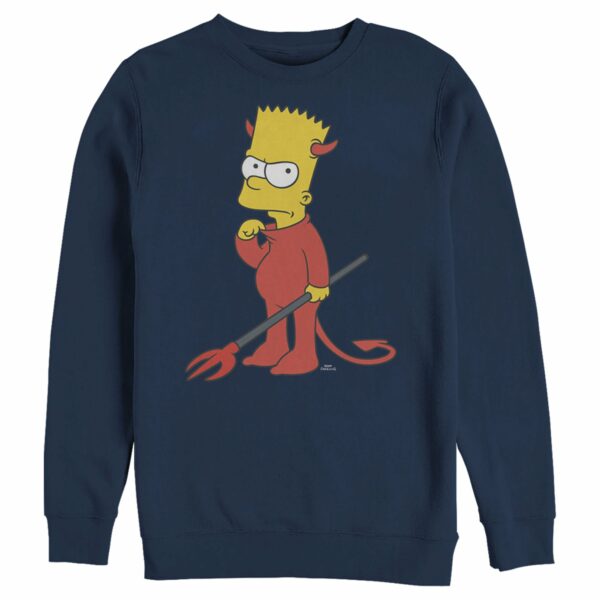 Men’s The Simpsons Devil Bart Sweatshirt